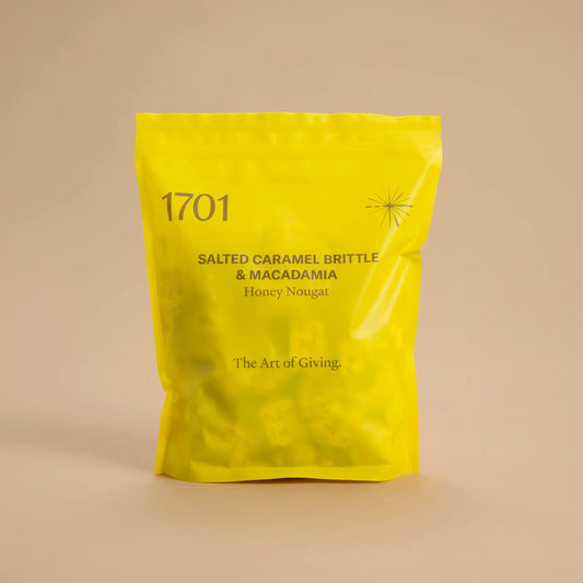 Salted Caramel Brittle & Macadamia Honey Nougat Pouch (1kg)
