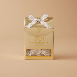 Salted Caramel Brittle & Macadamia Honey Nougat Box (160g)