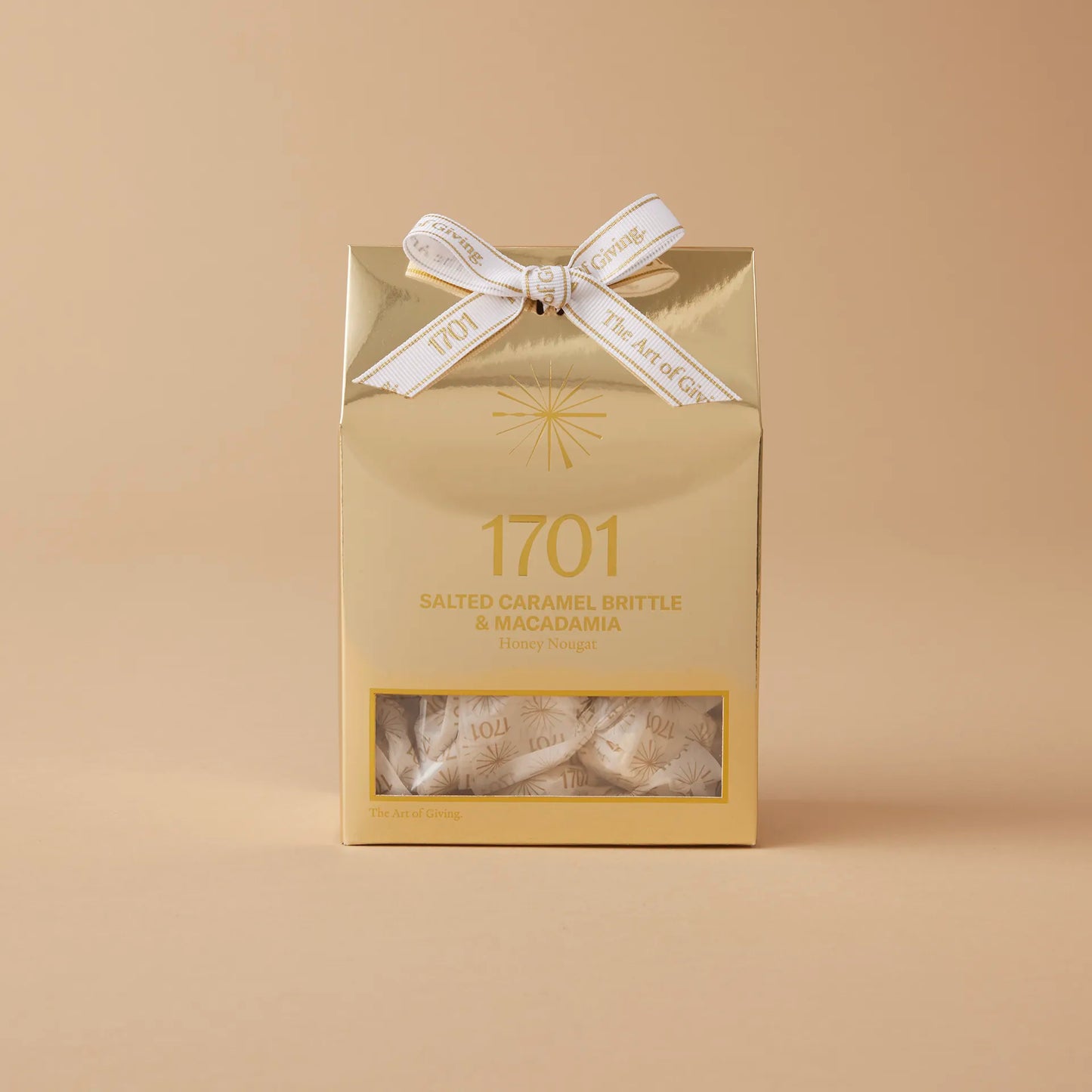 Salted Caramel Brittle & Macadamia Honey Nougat Box (160g)